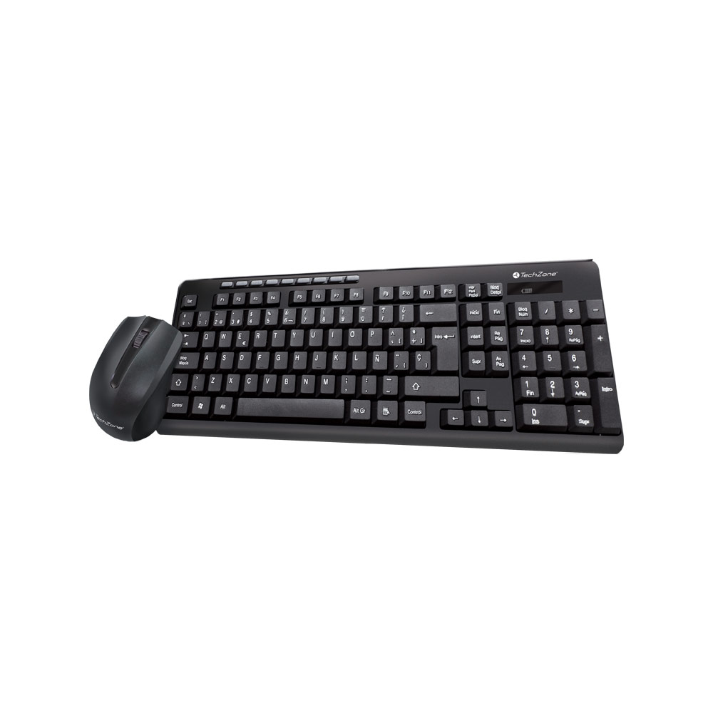 Combo Teclado y Mouse Inalámbricos TZ16COMB01-INA