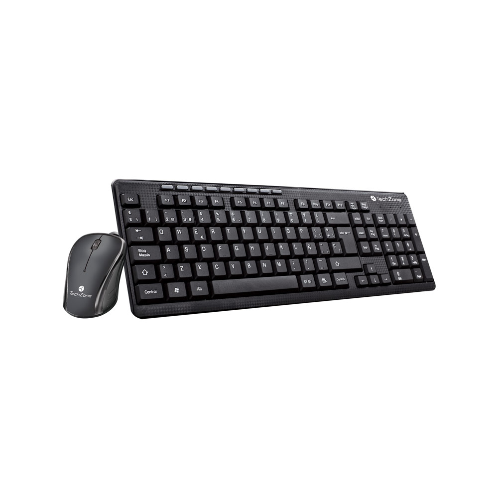 Combo Teclado y Mouse Alámbricos TZ19COMB01-LA