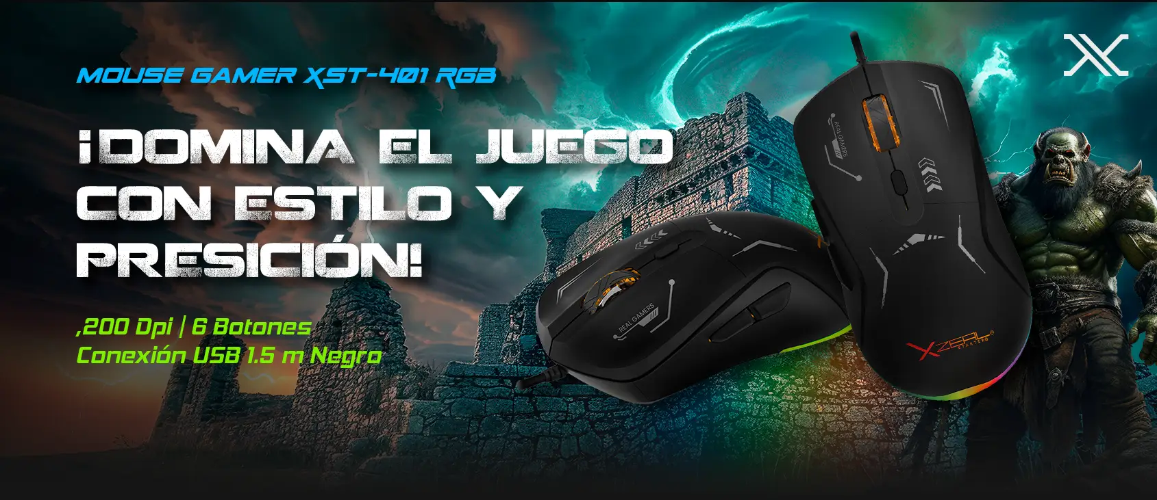 Mouse Gamer Xzeal
