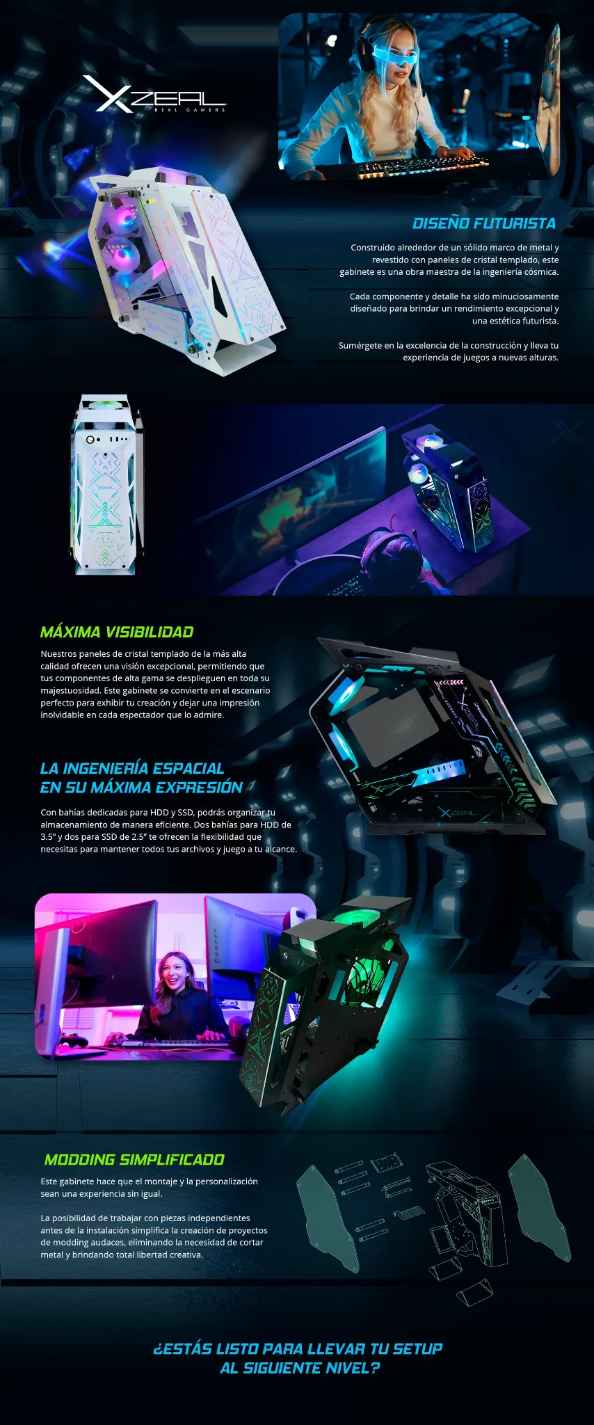 Gabinete Xzeal Gamer